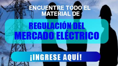 REGULACIÓN DEL MERCADO ELÉCTRICO